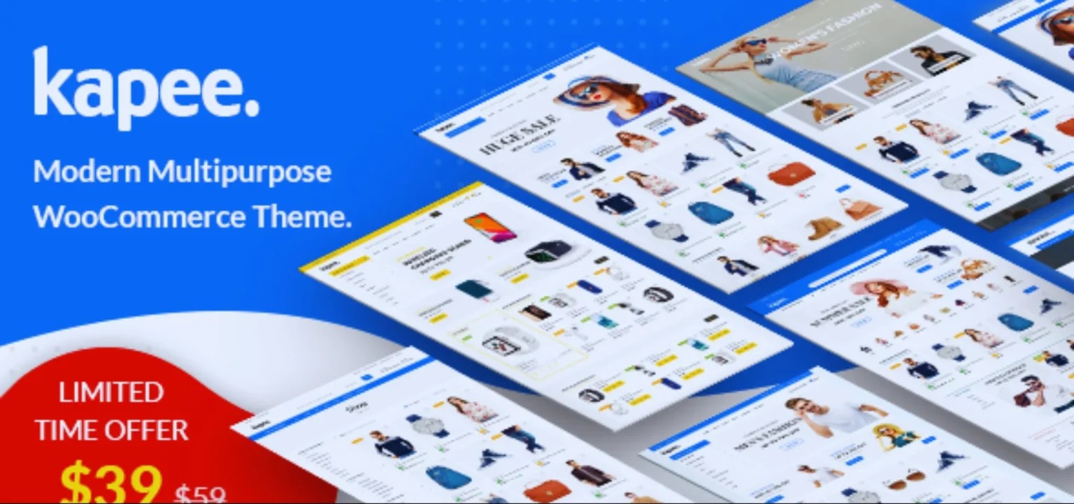 Kapee v1.6.9 WordPress Theme : Free Download